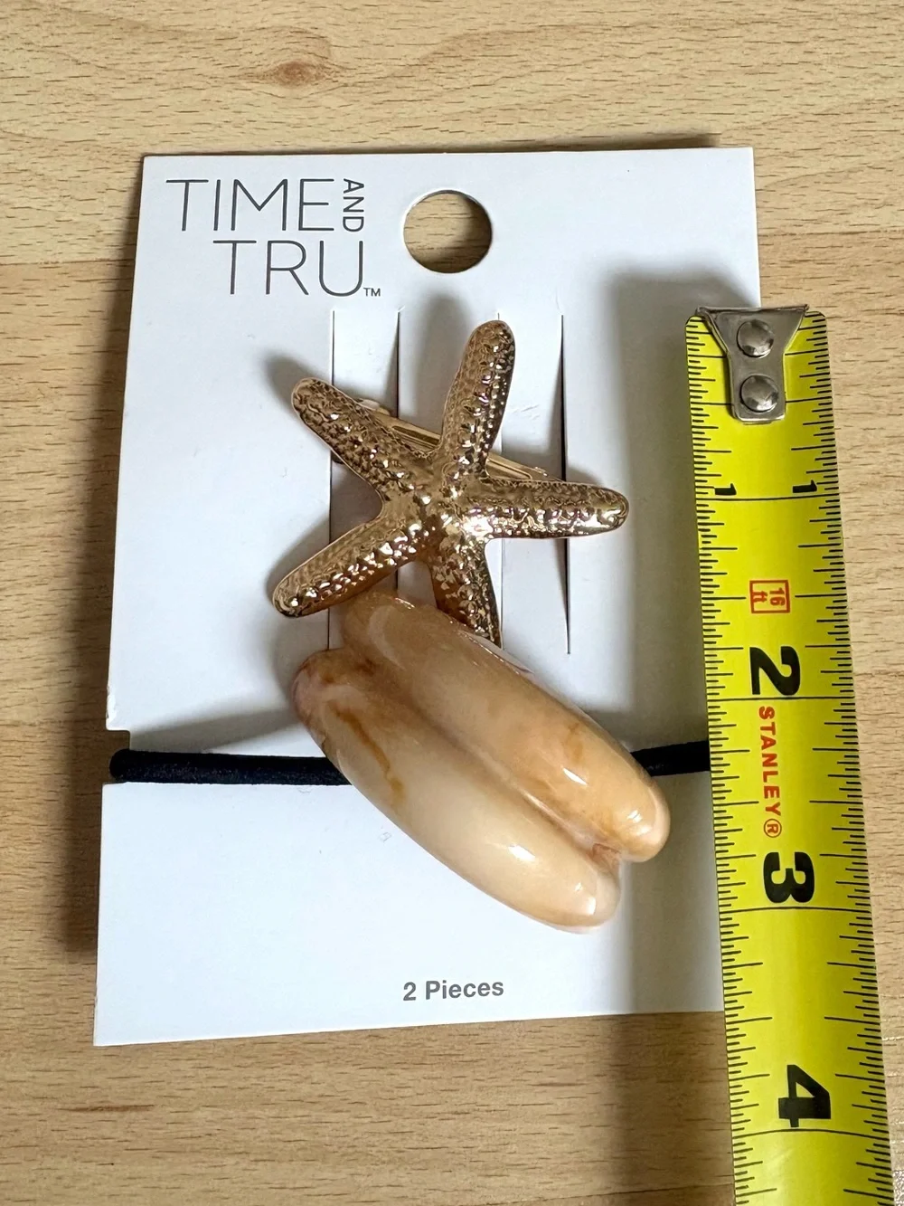 Starfish Barrette & Hair Cuff 2-Piece Set | Time and Tru Beach Design *NEW*